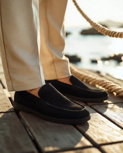 Napoli Suede Loafers – Modern Classic Style