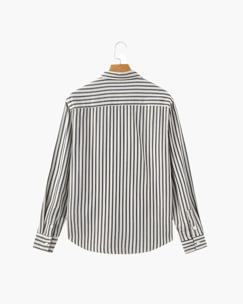 Alexander Striped Shirt – Premium Cotton Striped