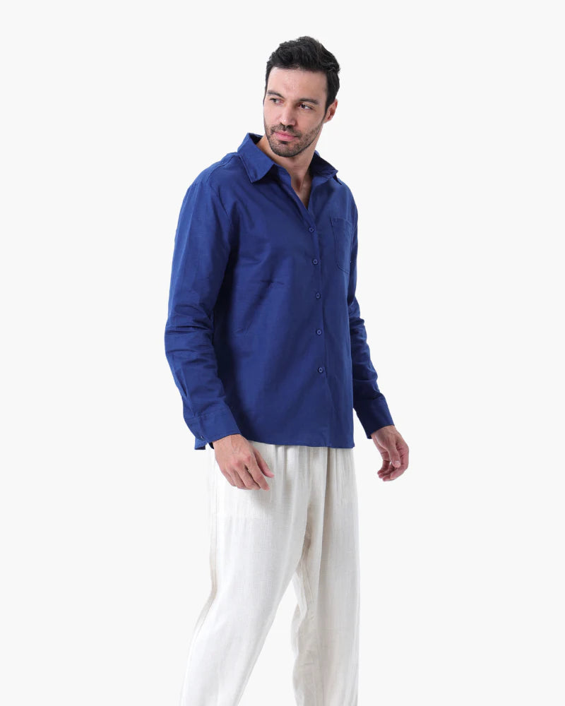Aurelé Linen Set – Shirt & Trousers Combo