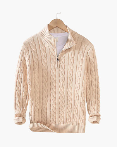 Maximus Half Zip Sweater – Cotton Luxury