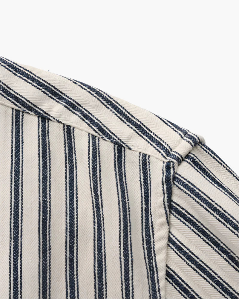 Alexander Striped Shirt – Premium Cotton Striped