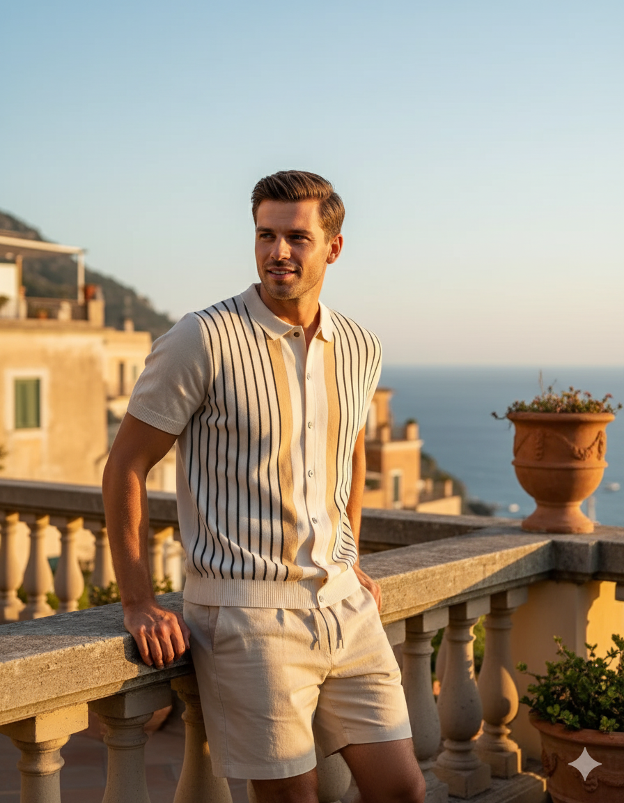 Corfu Retreat Set – Refined Smart-Casual