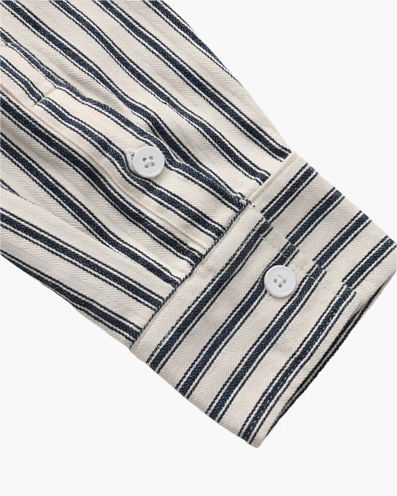 Alexander Striped Shirt – Premium Cotton Striped