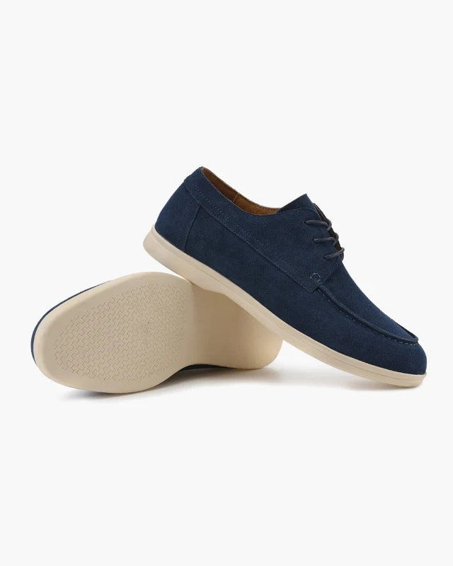 Florence Suede Derbies – Classic Laced Design