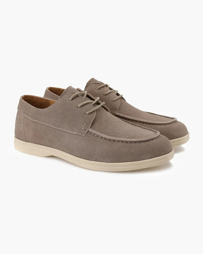 Florence Suede Derbies – Classic Laced Design