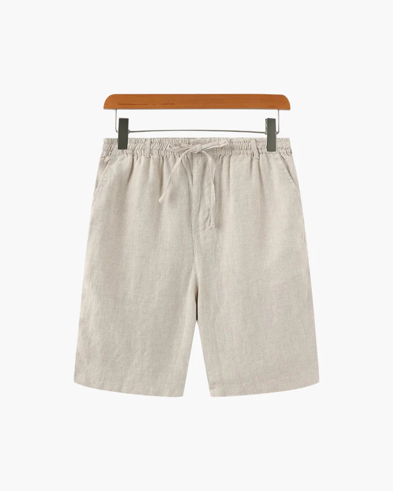 Capri Linen Shorts – Relaxed Fit Elegance