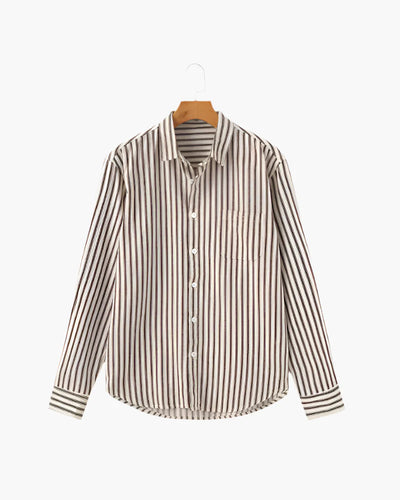 Alexander Striped Shirt – Premium Cotton Striped