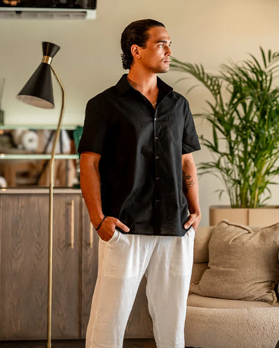 Amalfi Linen Shirt – 100% Soft Linen