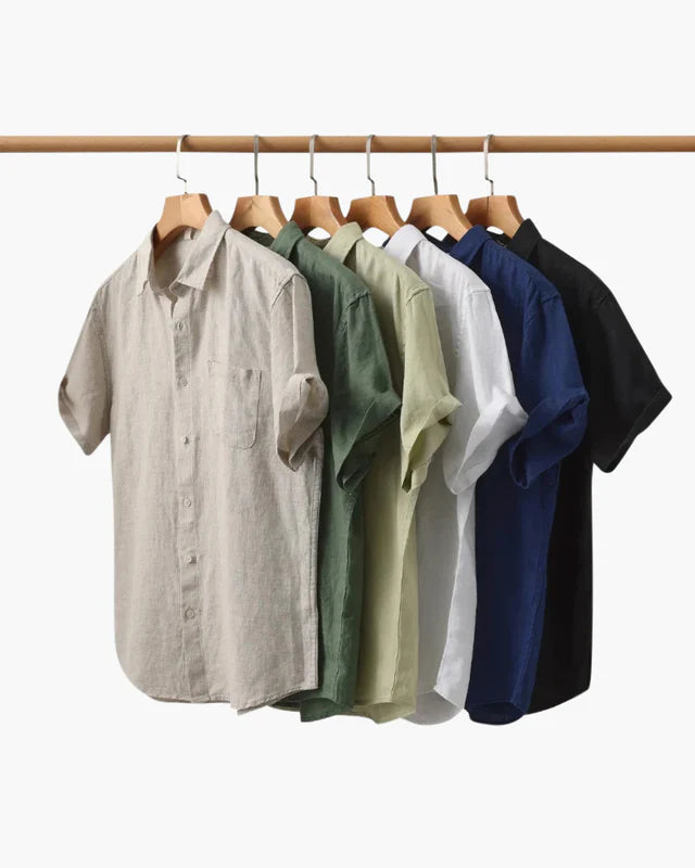 Amalfi Linen Shirt – 100% Soft Linen