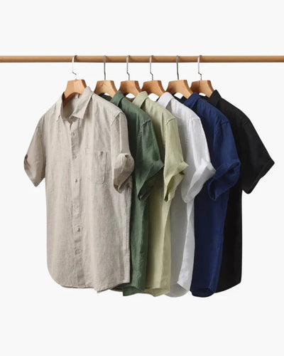 Amalfi Linen Shirt – 100% Soft Linen