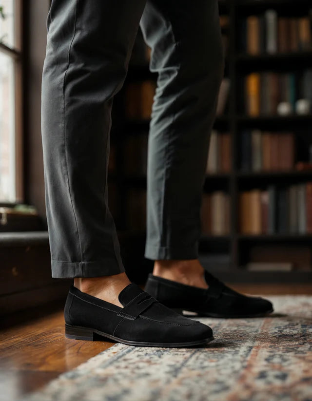 Monaco Suede Loafers – Refined Everyday Style