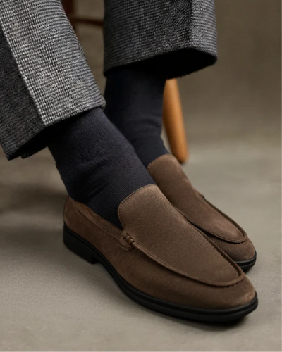 Napoli Suede Loafers – Modern Classic Style