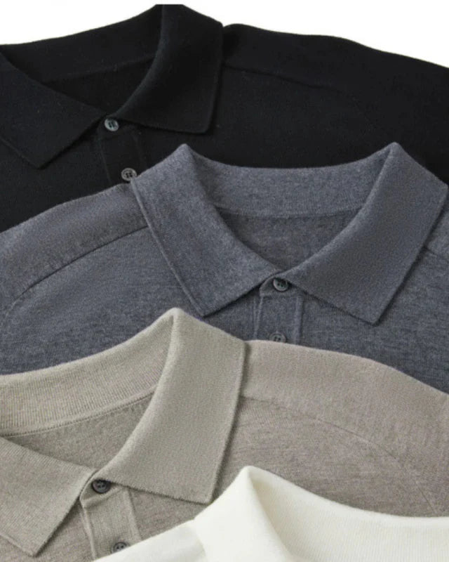 Verbier Wool Polo – 100% Premium Wool