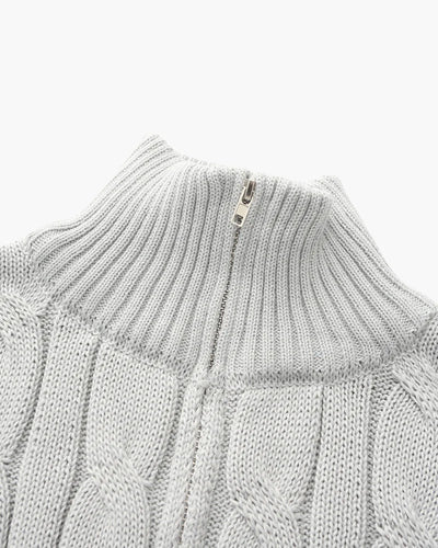 Maximus Half Zip Sweater – Cotton Luxury