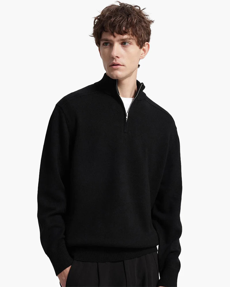 Sebastian Zip Up – Premium Merino Wool Zip