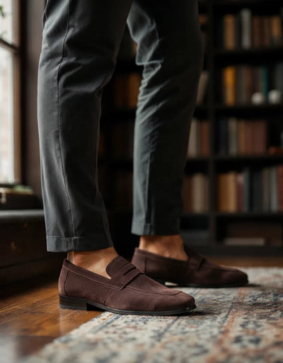 Monaco Suede Loafers – Refined Everyday Style