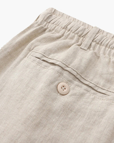 Capri Linen Shorts – Relaxed Fit Elegance