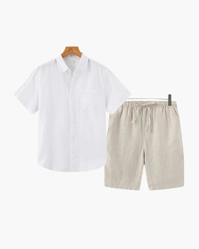 Portofino Linen Shorts – Premium Linen Blend