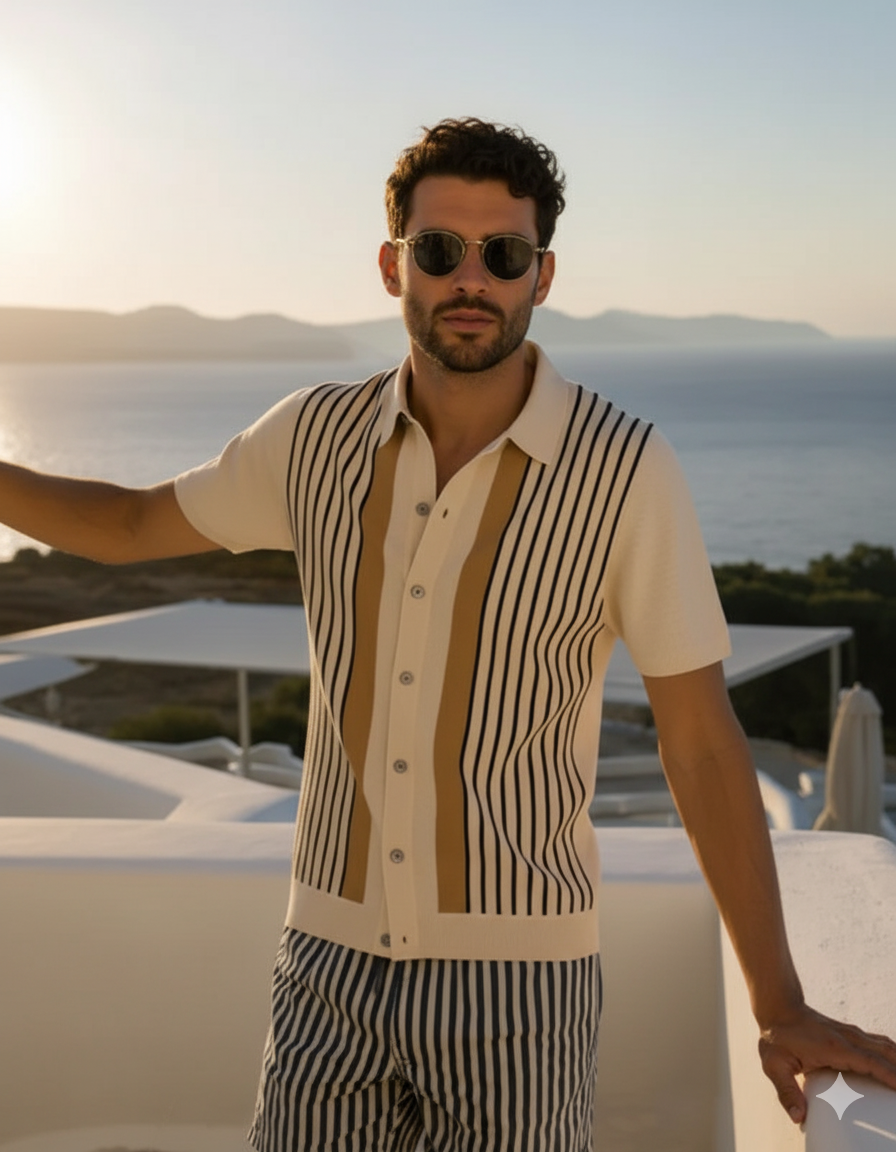 Sorrento Knit Polo – Soft Cotton Comfort