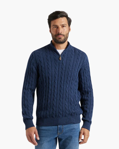 Maximus Half Zip Sweater – Cotton Luxury