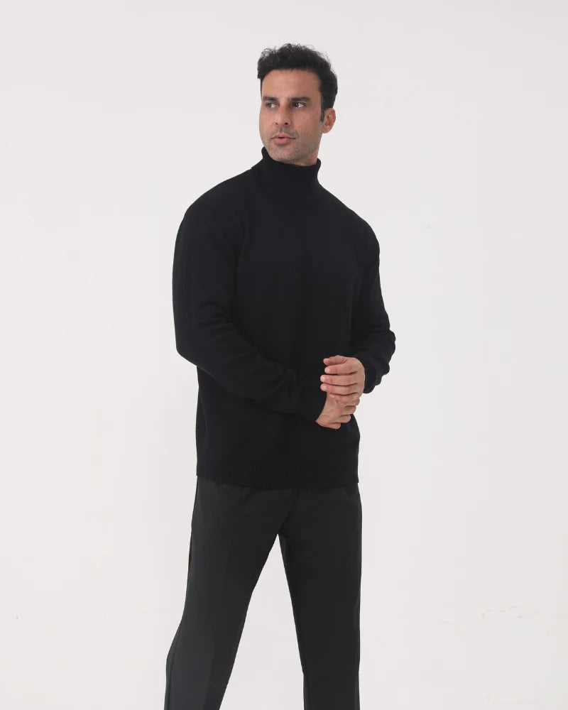 Chamonix Wool Turtleneck – Luxury Knit Comfort