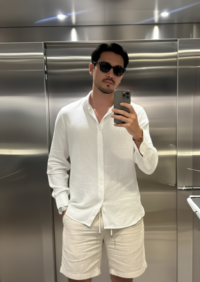 Mykonos Linen Set – Premium Linen Ensemble