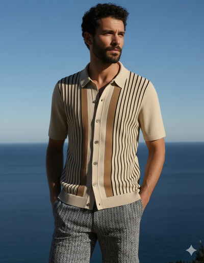 Sorrento Knit Polo – Soft Cotton Comfort
