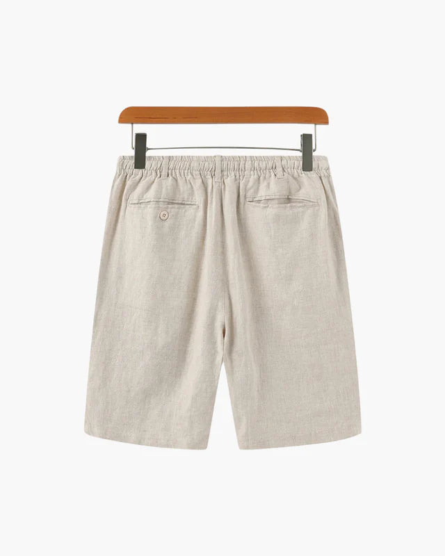 Capri Linen Shorts – Relaxed Fit Elegance