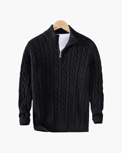 Maximus Half Zip Sweater – Cotton Luxury